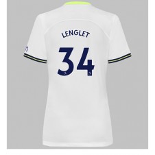 Tottenham Hotspur Clement Lenglet #34 Hjemmedrakt Kvinner 2022-23 Kortermet